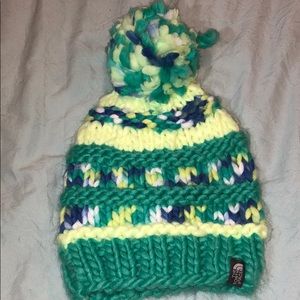 Northface Pom Pom Beanie